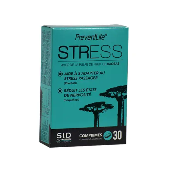 SID Nutrition Previne o Estresse da Vida 30 comprimidos