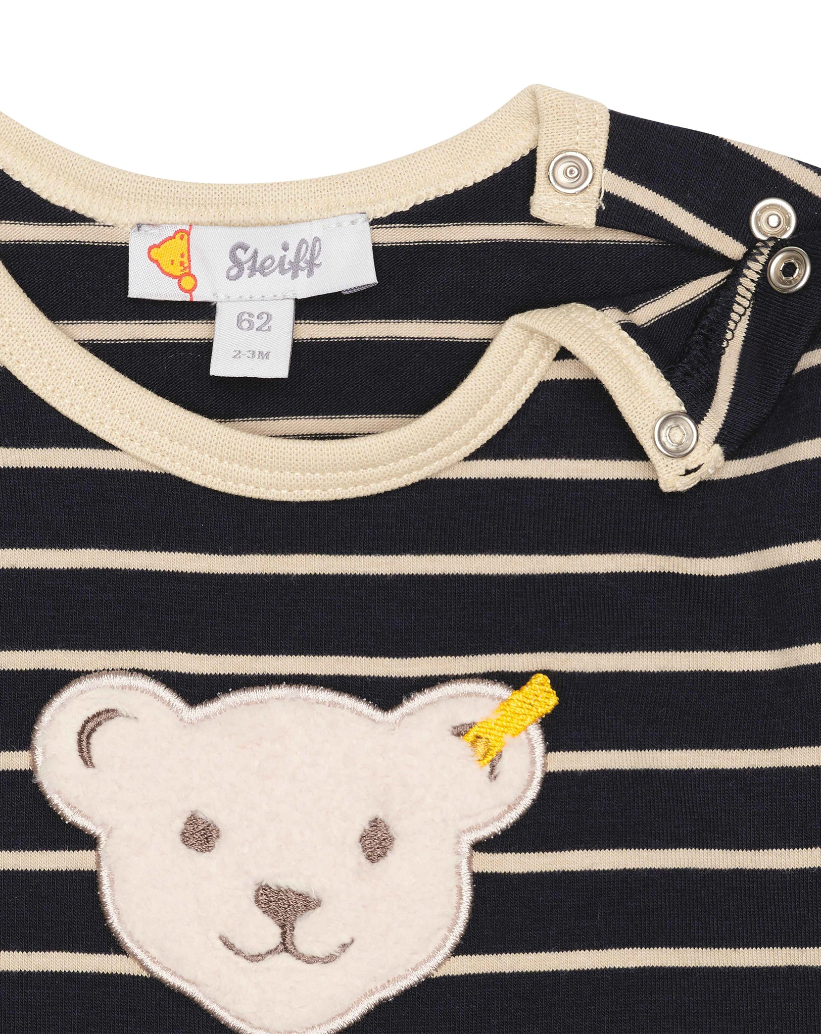 Langarmshirt BABY PAWERFUL STRIPED navy