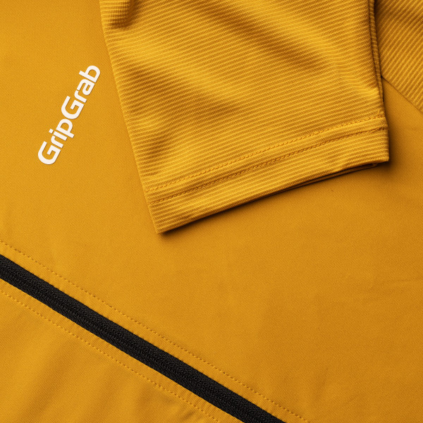 GripGrab Ride kortærmet cykeltrøje Mustard Yellow dame
