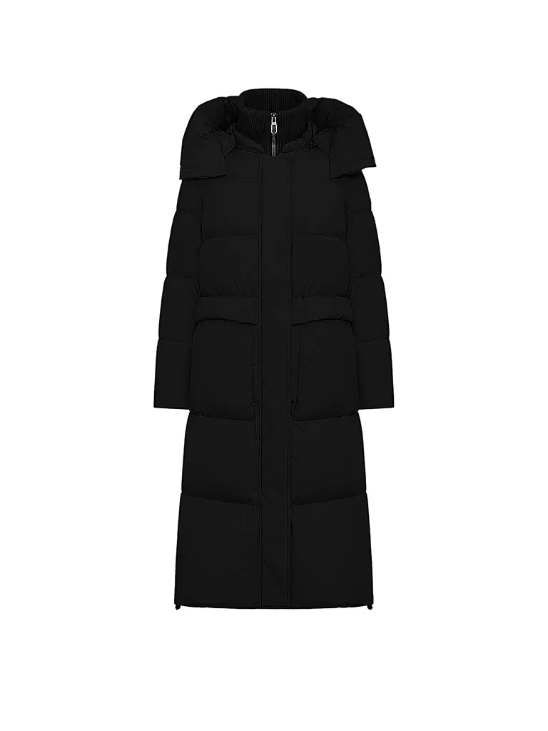 DUNO Daunenparka FULLY schwarz