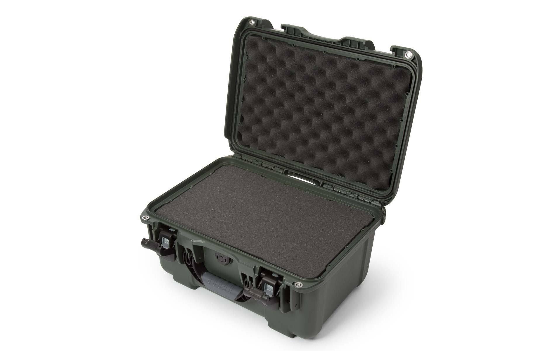 Kunststoffkoffer 918 - mit Schaum Olivgrün<br>Leichter, wasserdichter und robuster Hartschalenkoffer
