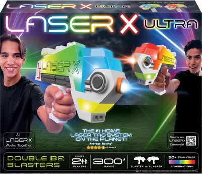Laser X Ultra Blaster to Blaster Blastere 2-Pack