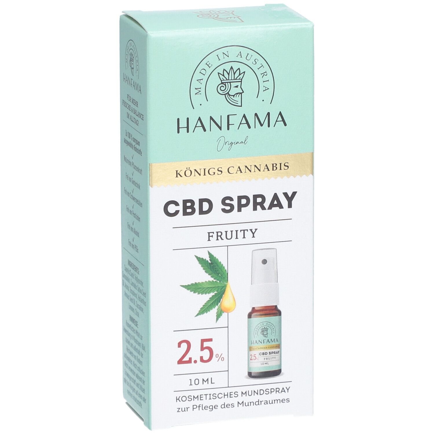 HANFAMA CBD Spray Fruity 250 mg