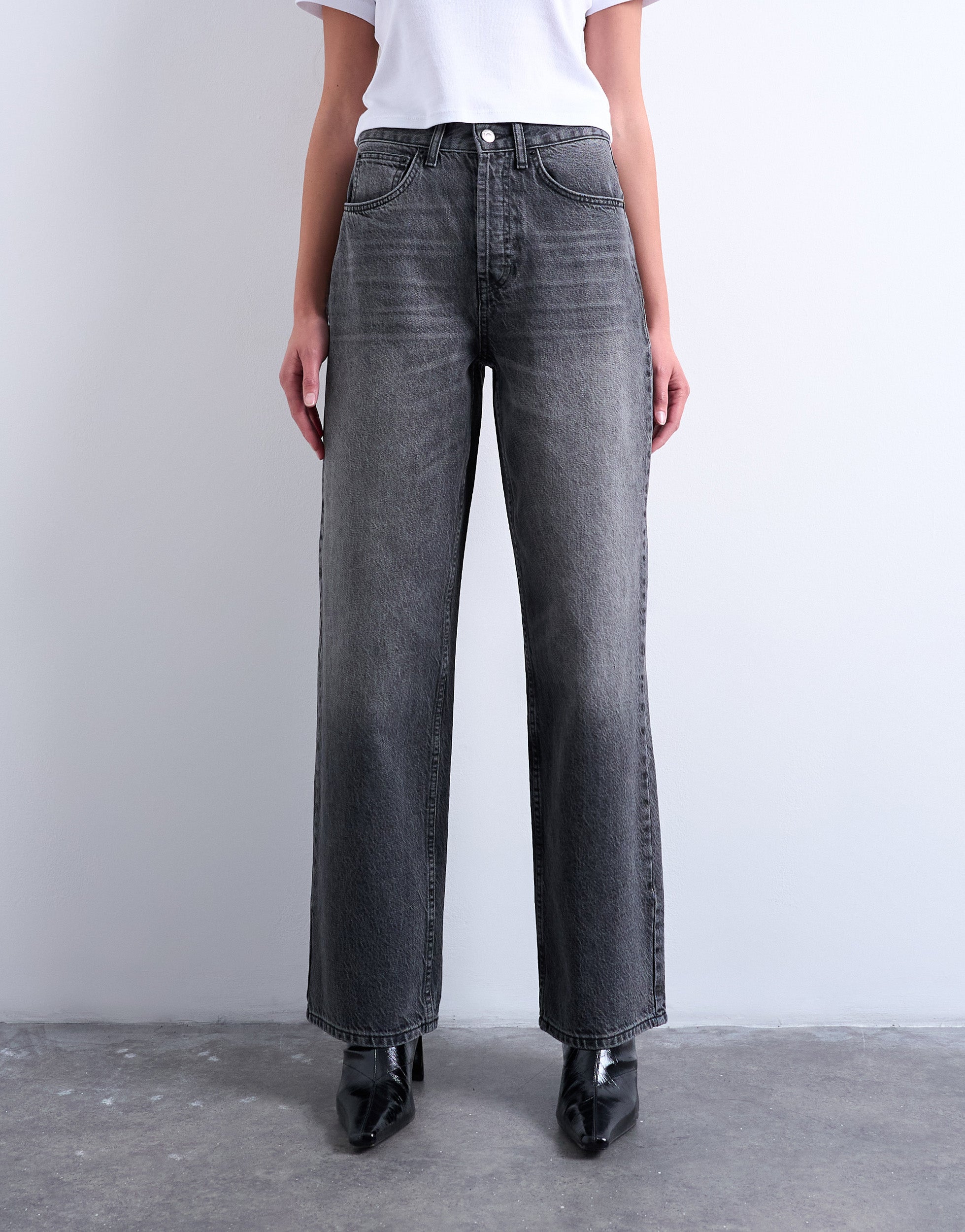 TSCOLUMN Mid rise Regular fit Jeans