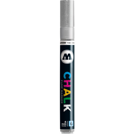 Molotow Chalk Marker 4 mm by MolotowKreidemarker - metallic silber - 4 mm