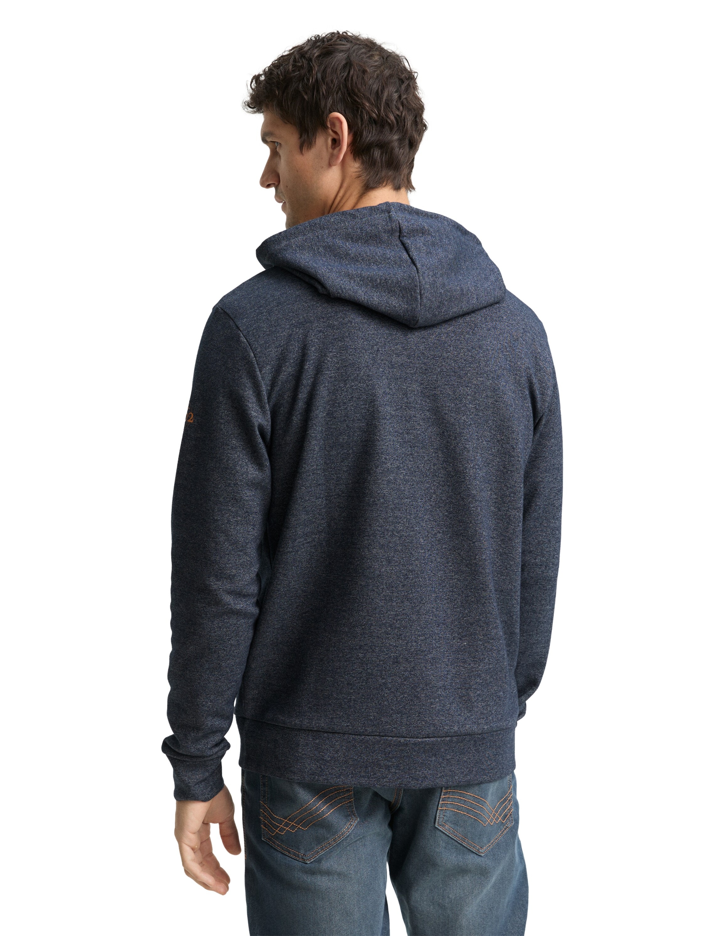 TOM TAILOR Kapuzensweatjacke , mit Taschen
