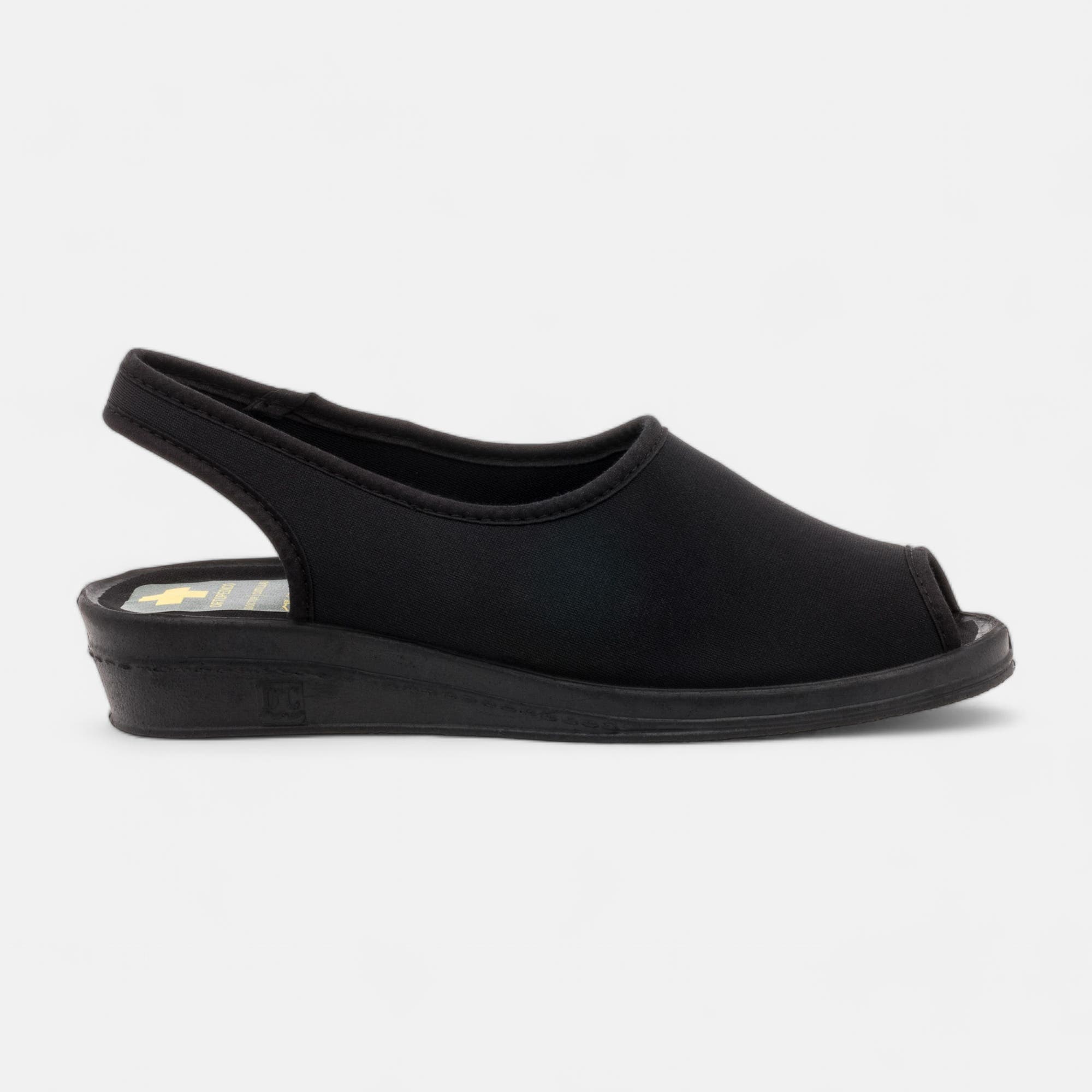 Tennis pieds sensibles Femme noir
