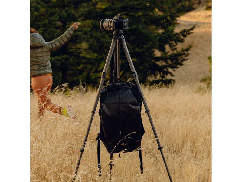 Peak Design Fotorucksack Outdoor-Rucksack 25L – Schwarz Leichter, rahmenloser Tagesrucksack
