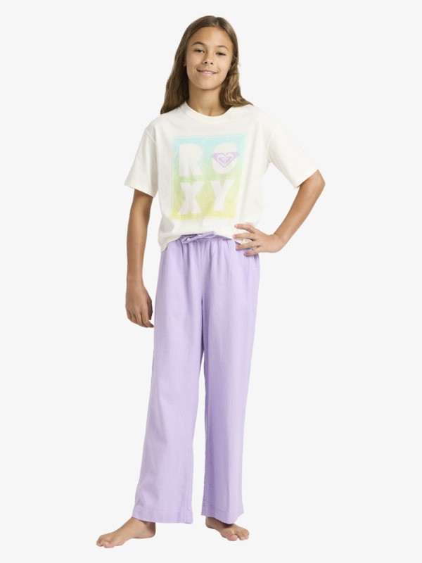 Lekeitio Break Pantalon à taille élastique Violet Filles 4-16 ans