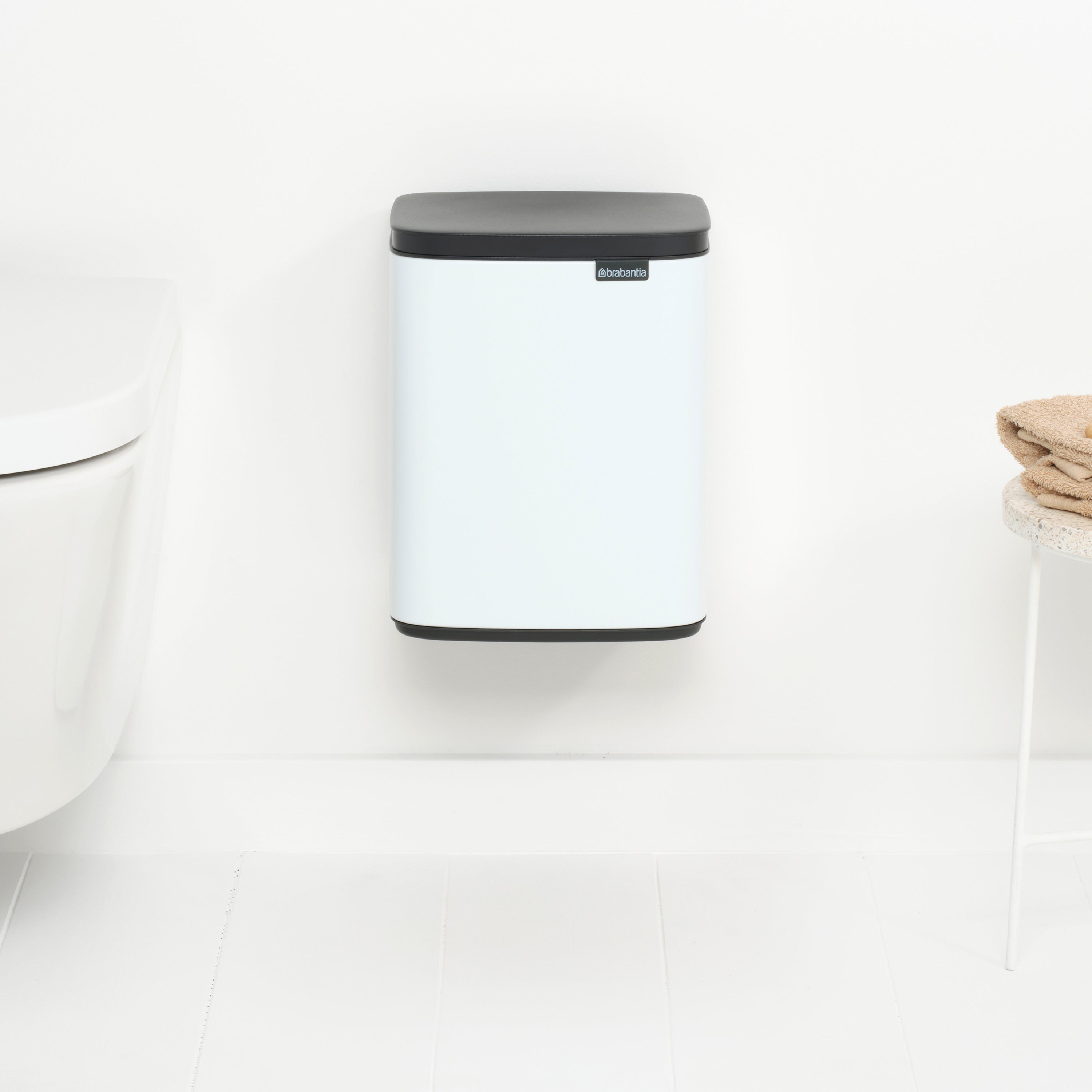 Brabantia Bo Afvalemmer 7 L - White