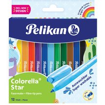 Feutre colorella star, étui carton de 50