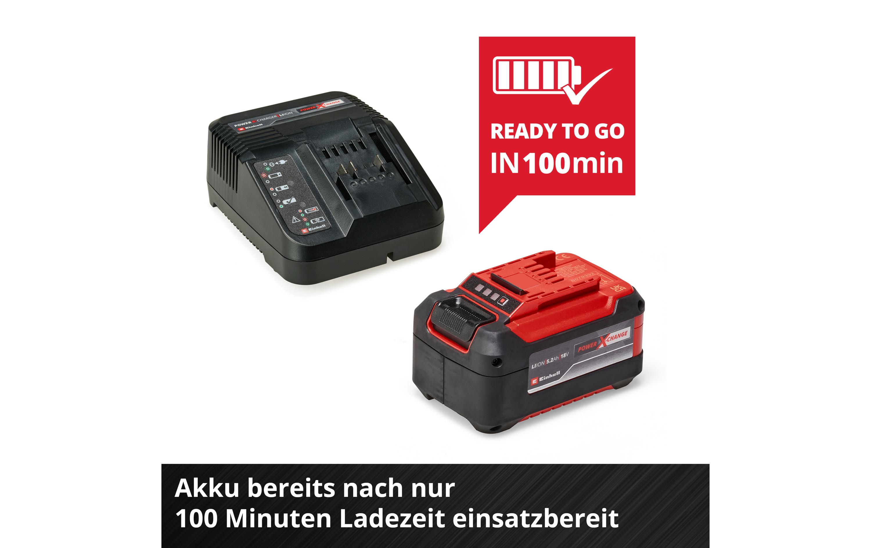 5.2 Ah PXC Starter-Kit<br>Universeller Akku für alle Power X-Change Geräte