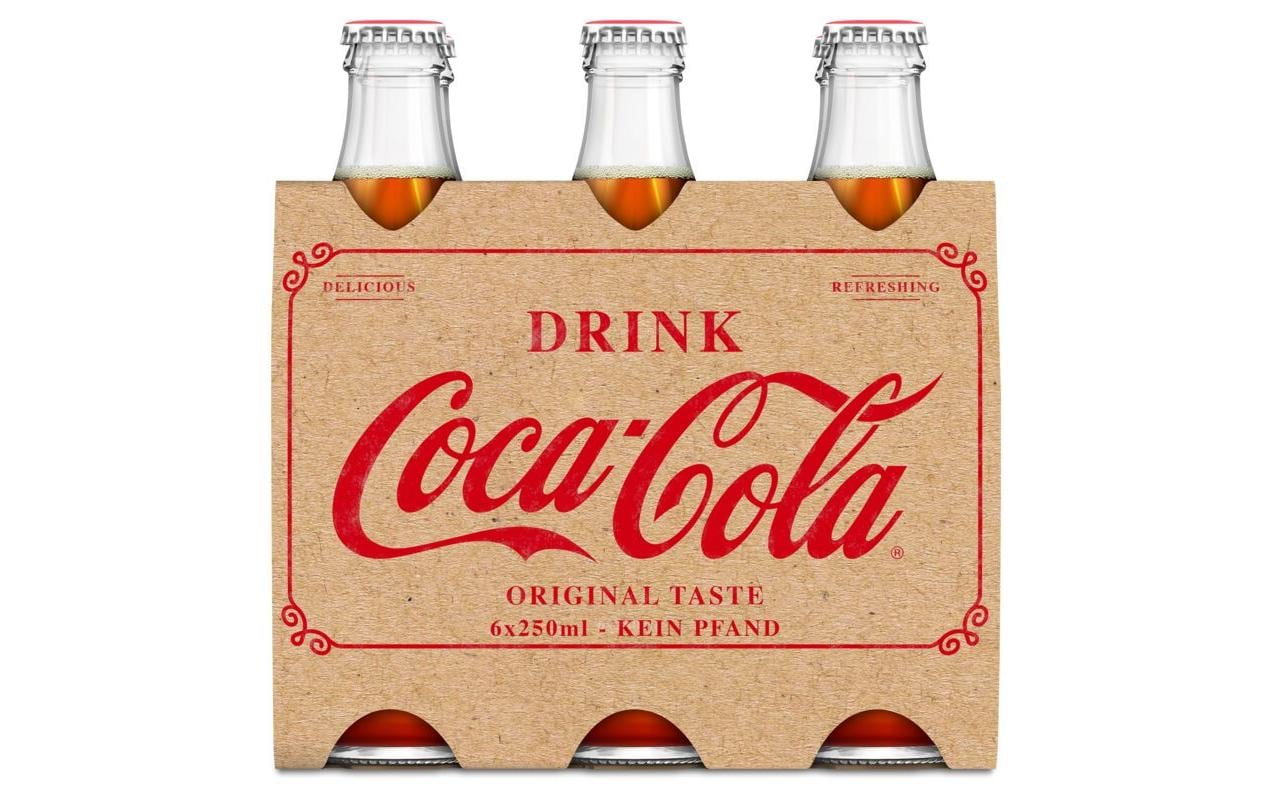 Soft-Drinks Original Taste 6 x 0.25 lPrickelndes Erfrischungsgetränk mit Koffein
