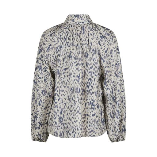 Neo Noir Camille Graphic Palette Bluse, Beige, 42