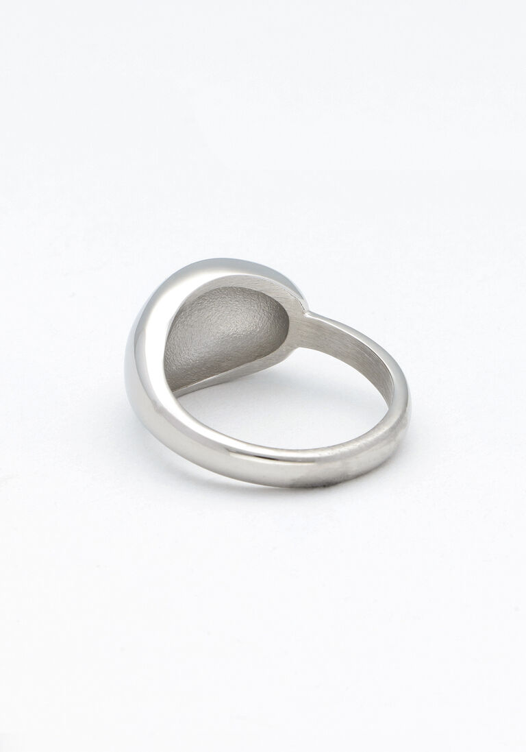NOTRE-V zilveren notre-v ring ring organic