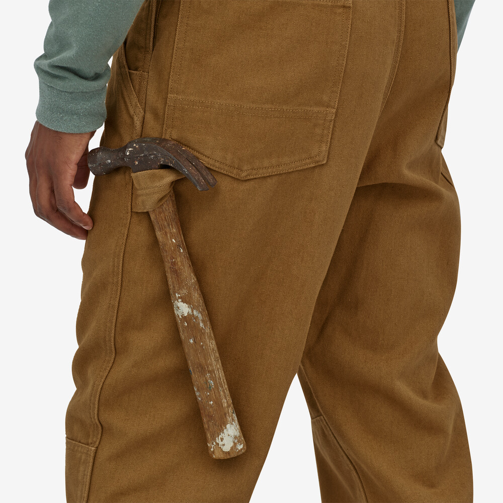 Iron Forge Herren-Latzhose aus Hanf-Canvas – Lang