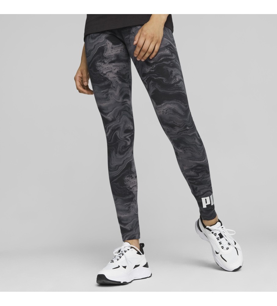 Leggings Puma ESS+ Marbleized pretas