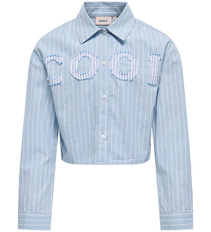 Kids Only Hemd - KogEtta - Soft Chambray/White m. Cool