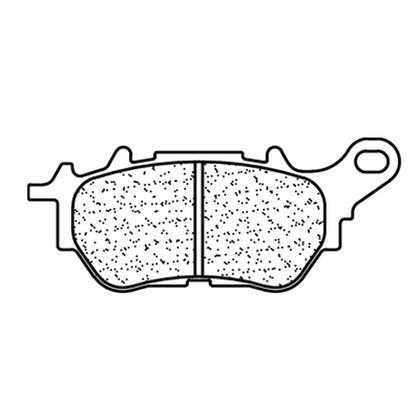 Plaquettes de freins CL Brakes Route métal fritté - 1241RX3
