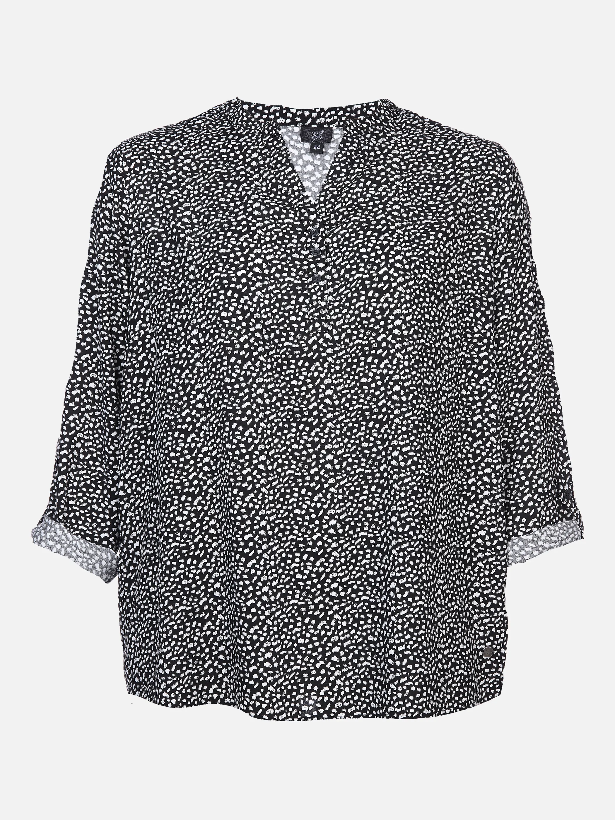 Große Größen Bluse mit Alloverprint