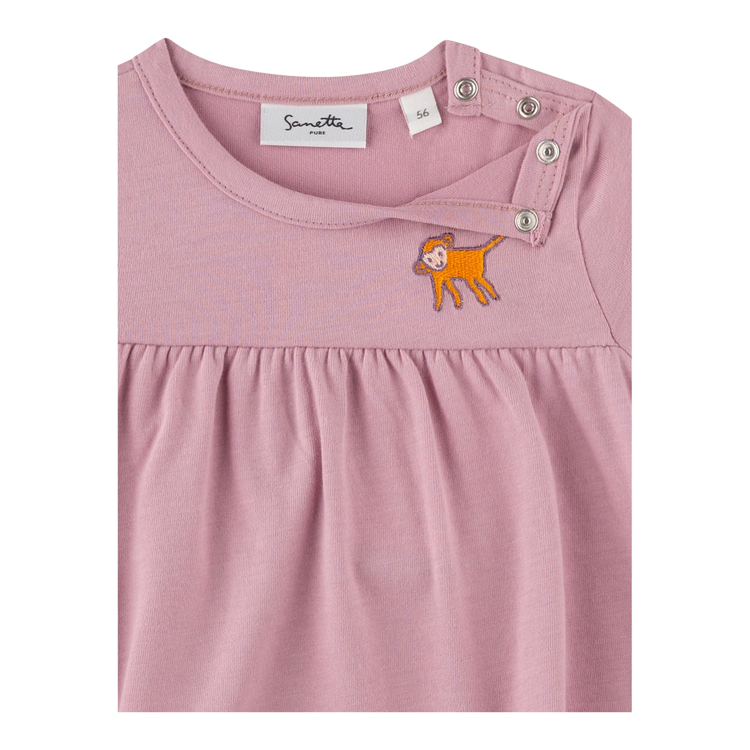 Sanetta Pure T-Shirt Affe rosa