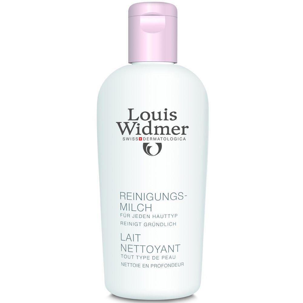 Louis Widmer Reinigungsmilch unparfümiert