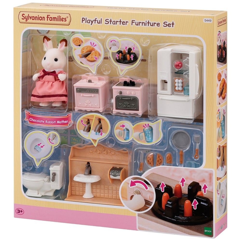 Sylvanian Families Verspieltes Starter-Möbelset