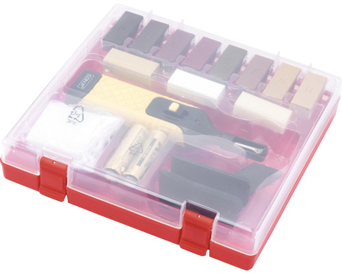Vloerreparatieset Werkzeyt incl. wasstaven & wassmelter
