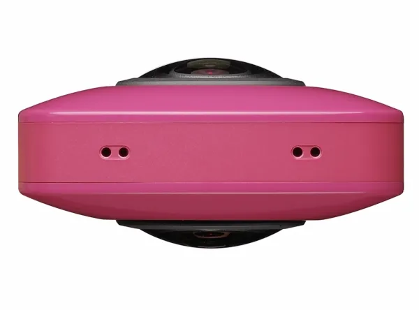Ricoh THETA SC2 - 360° Videokamera - 4K / 30 fps - 12.0 MP - flash 14 GB - intern flash hukommelse - Wireless LAN, Bluetooth - pink