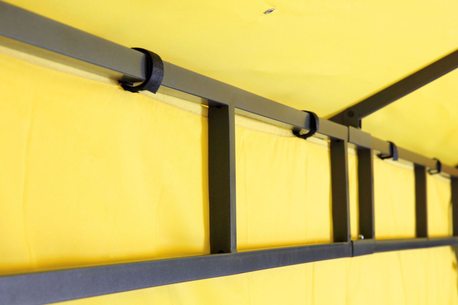 2x Seitenteil-Set passend für Pavillon LEHUA - gelb