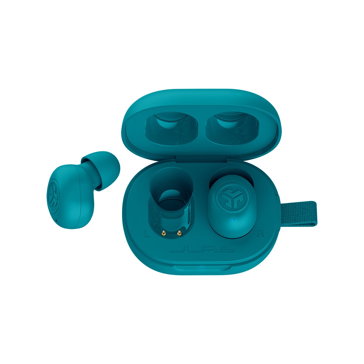 JLab Jbuds Mini helt trådløse in-ear hodetelefoner (aqua)