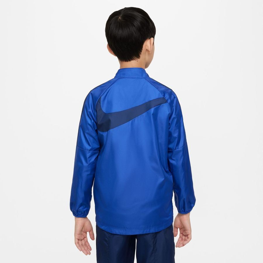 Paris Saint-Germain Veste Imperméable Academy AWF - Bleu Royal/Bleu Marine/Blanc Enfant