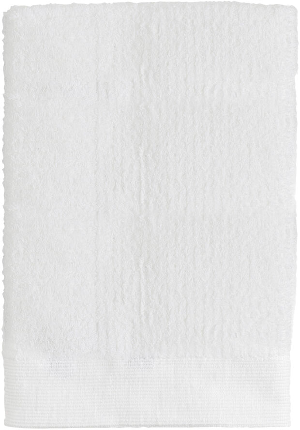 Zone Håndklæde White Classic 50x70 cm. Hvid
