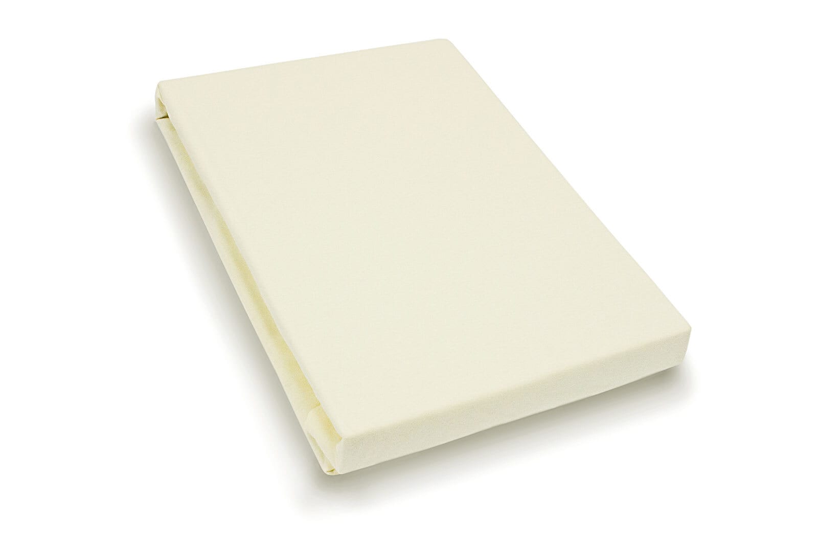 Vario Spannbetttuch Stretch Elasthan-Feinjersey 180-200 x 200-220 cm ecru