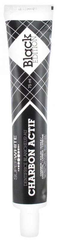 Black Edition Dentifrice Blancheur au Charbon Actif - 75ml