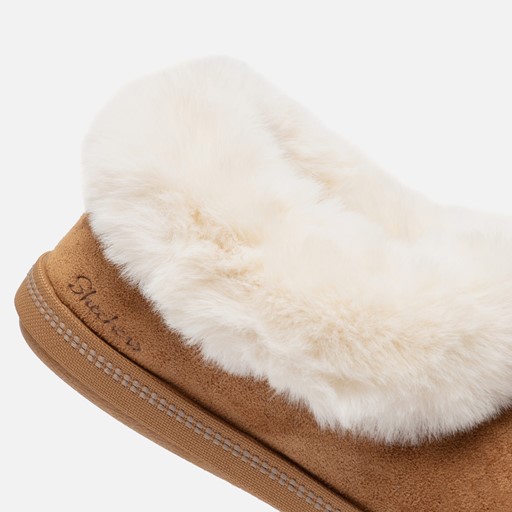 Cozy Campfire Pantoffels cognac Suede