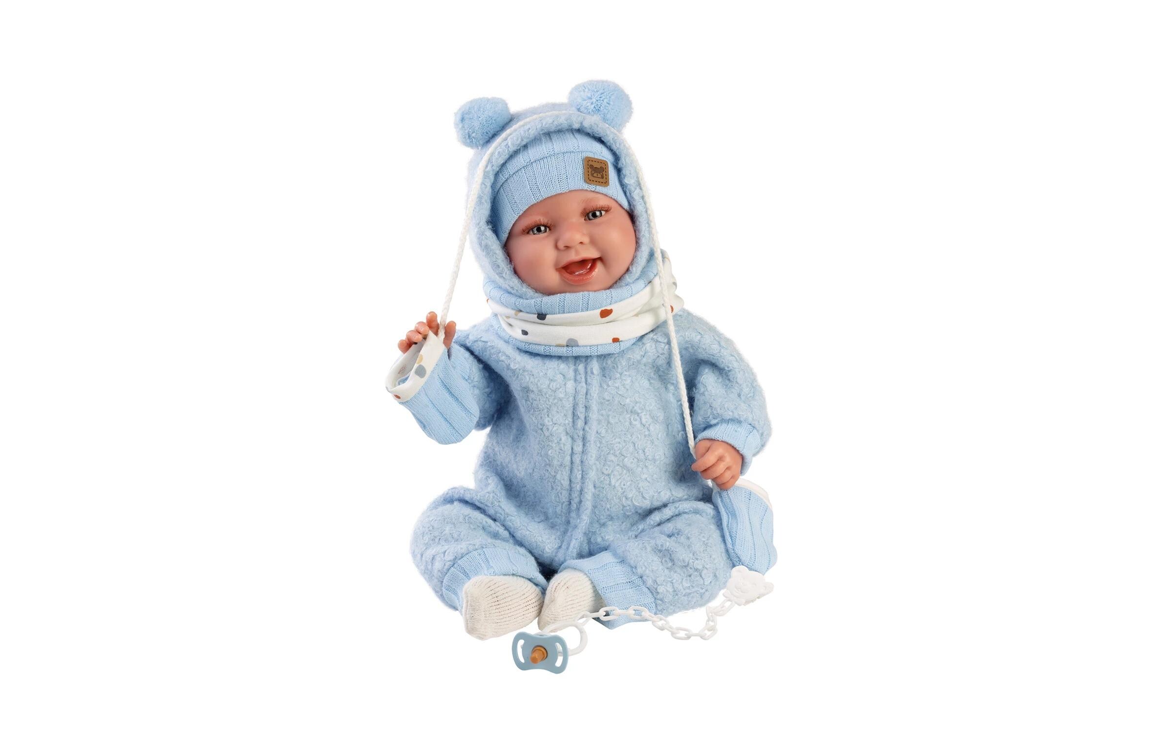 Babypuppe Talo 44 cmNewborn-Puppe mit weichem Stoffkörper
