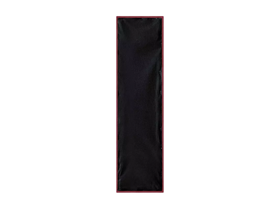 DHOME Lot de 8 Panneaux Rembourrés en Tissu Aqualine Autocollants pour Mur Acoustiques Absorbants Protection contre les Chocs (Rouge, 60x20cm, x8)