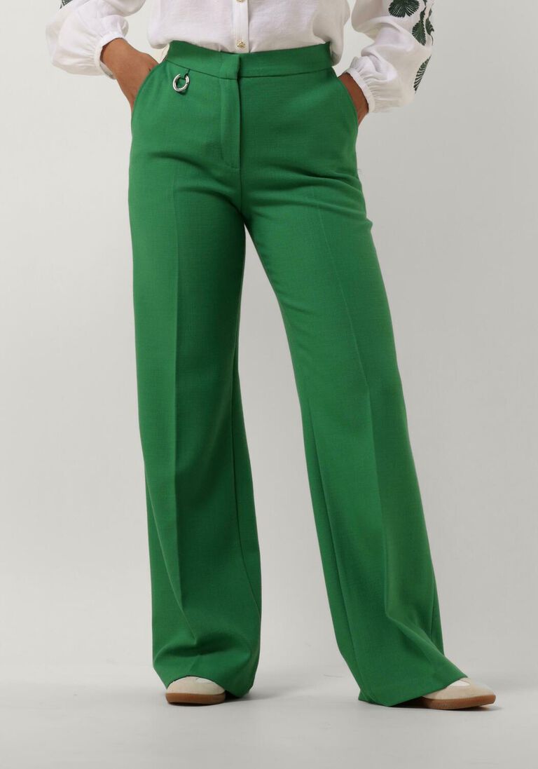 CAROLINE BISS groene caroline biss pantalon 1523/62