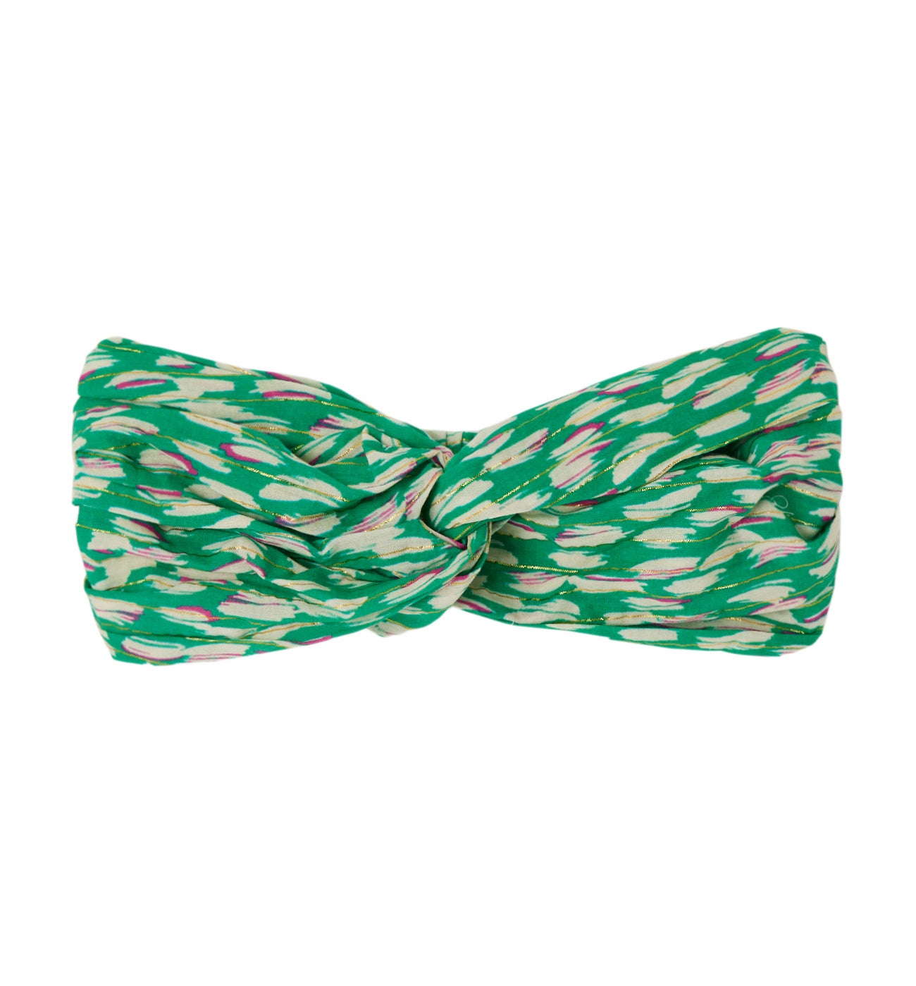 Headband imprimé Femme - Imprimé vert