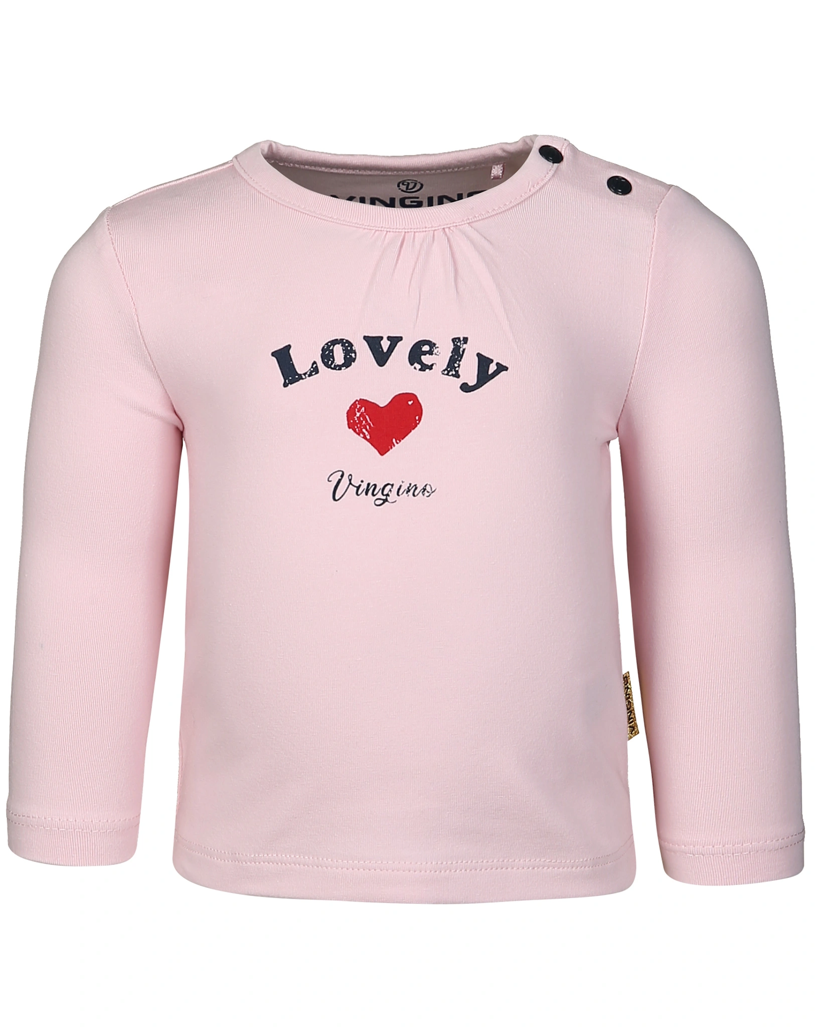 Langarmshirt JUDITH BABY in rosa