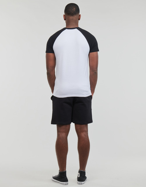 Superdry - ESSENTIAL LOGO BASEBALL TSHIRT - Blanc / Noir