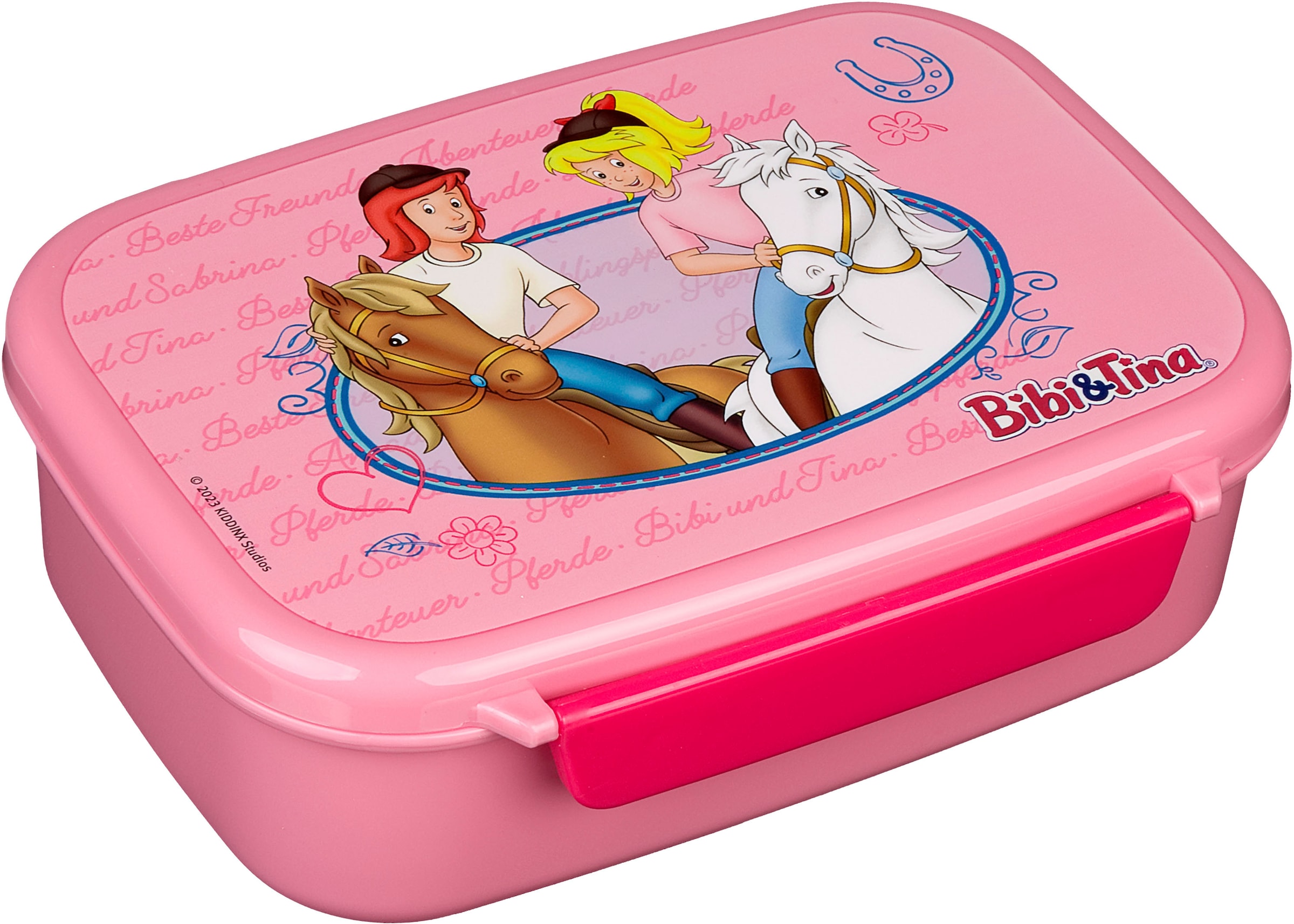 Scooli Lunchbox »Bibi & Tina« Set, 2 tlg. Brotzeitdose & Trinkflasche