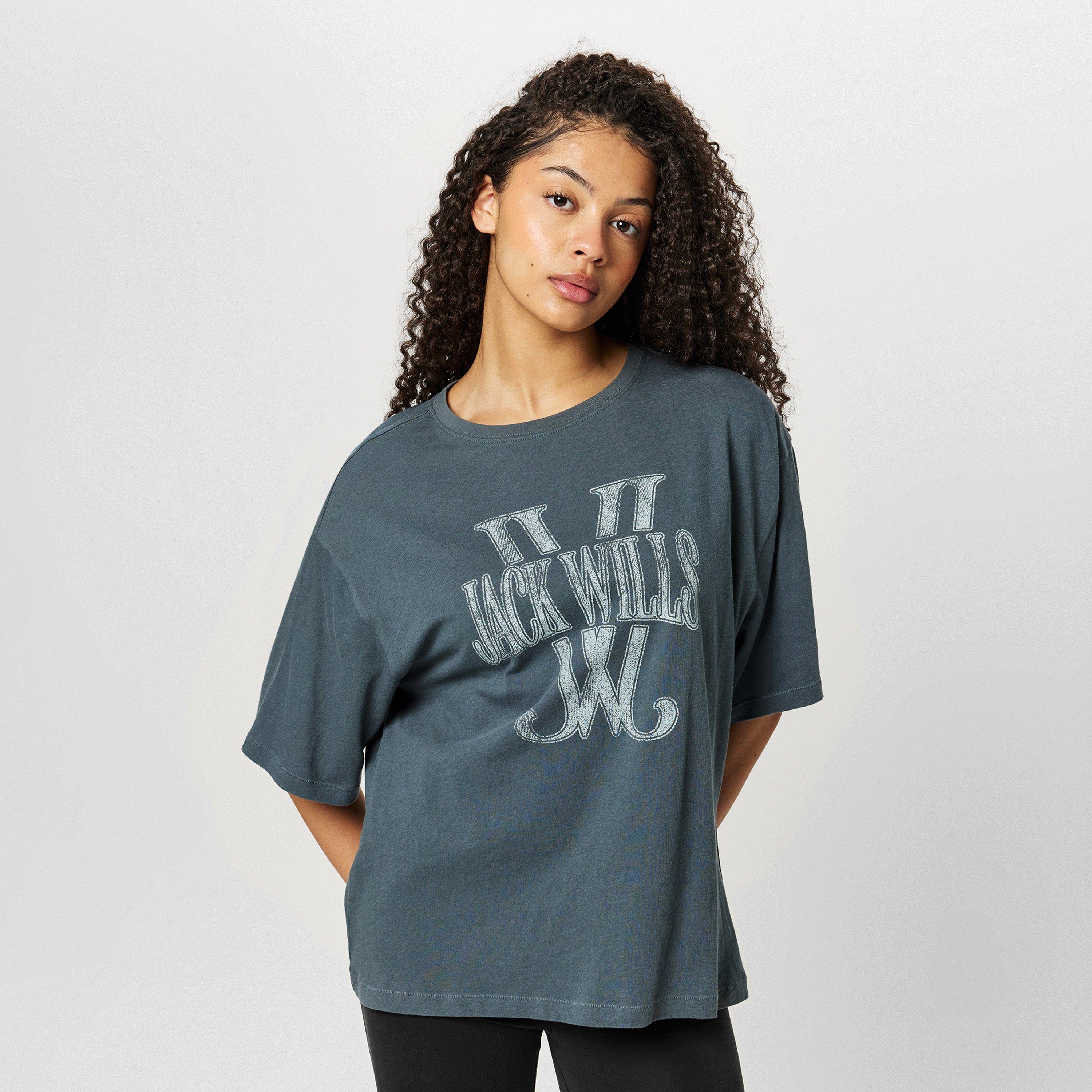 Jack Wills JW Laundered T Shirt Womens