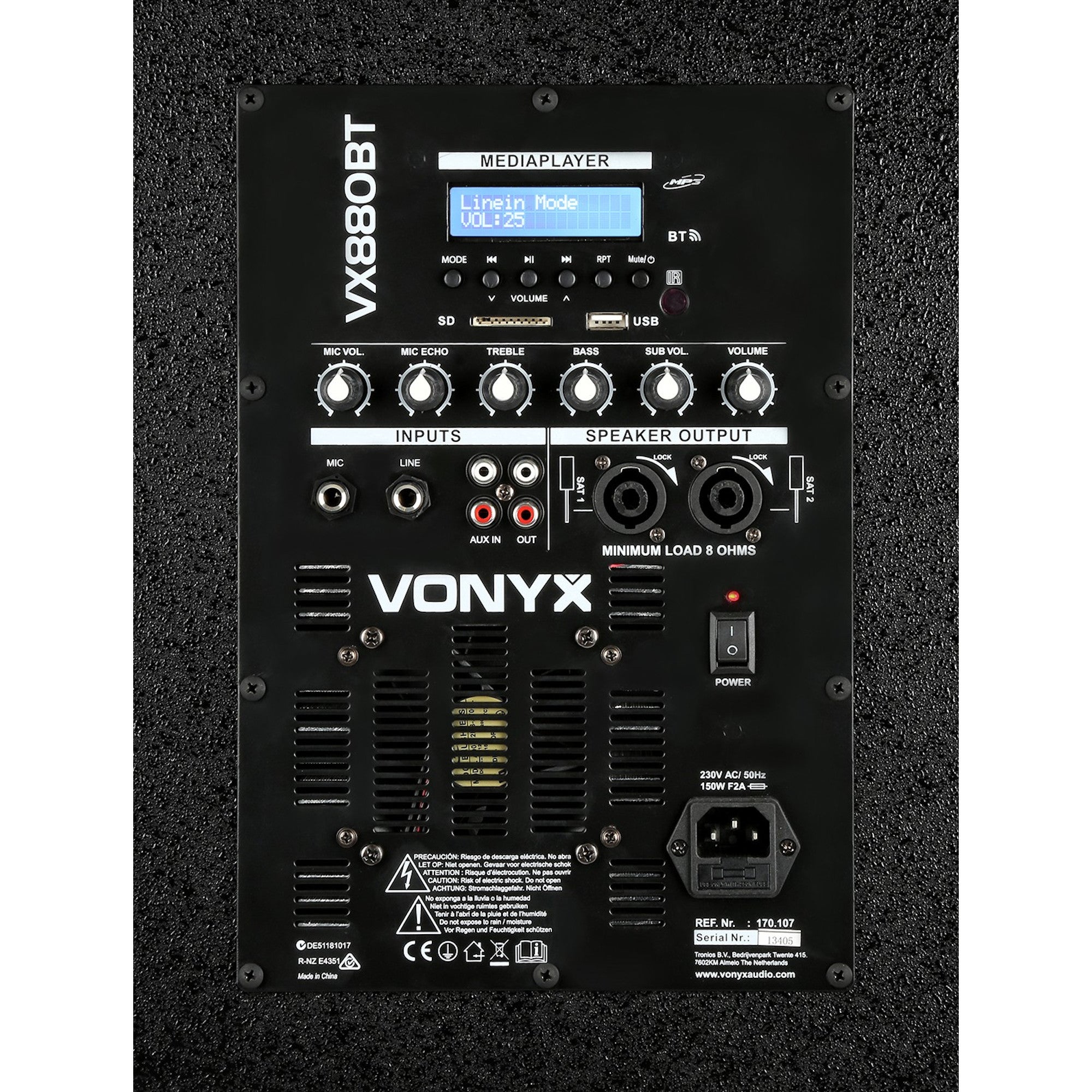 Vonyx VX880BT 1000W 2.1 set