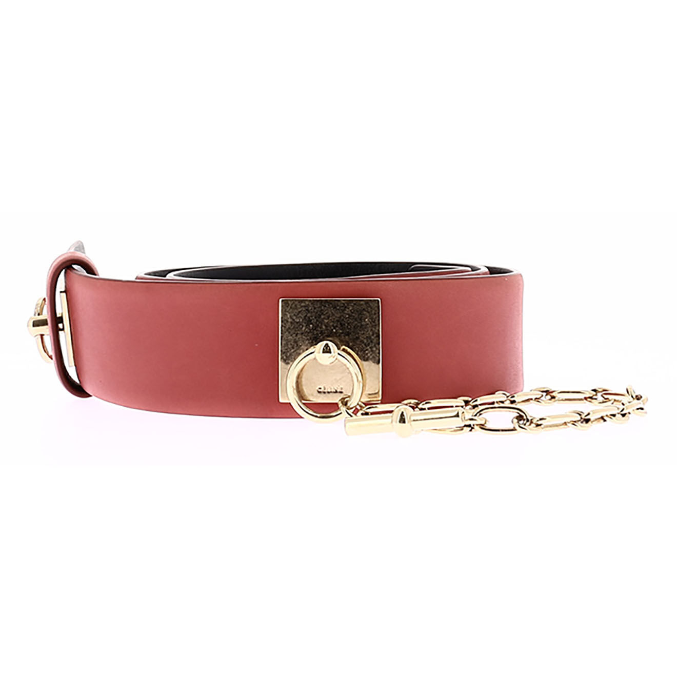 Celine Ceinture en Cuir corail - Très bon état