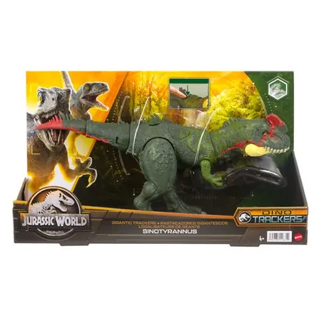 Mattel Jurassic World New Large Trackers, 1 Stück, 4-fach sortiert