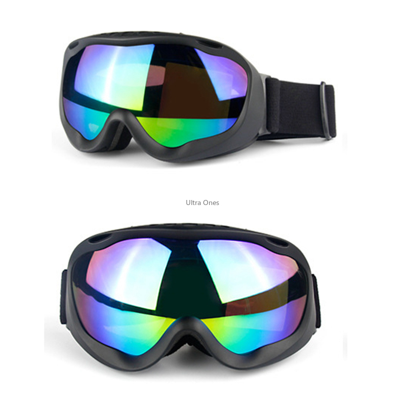 Winter Skibrille Snowboard Brille mit UV-Schutz Männer   Frauen - Schwarz / Bunt