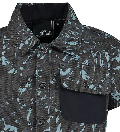 Hummel Schwimmshirt - Schwimmhemd UV50+ - Anthrazitgrau - Anthra