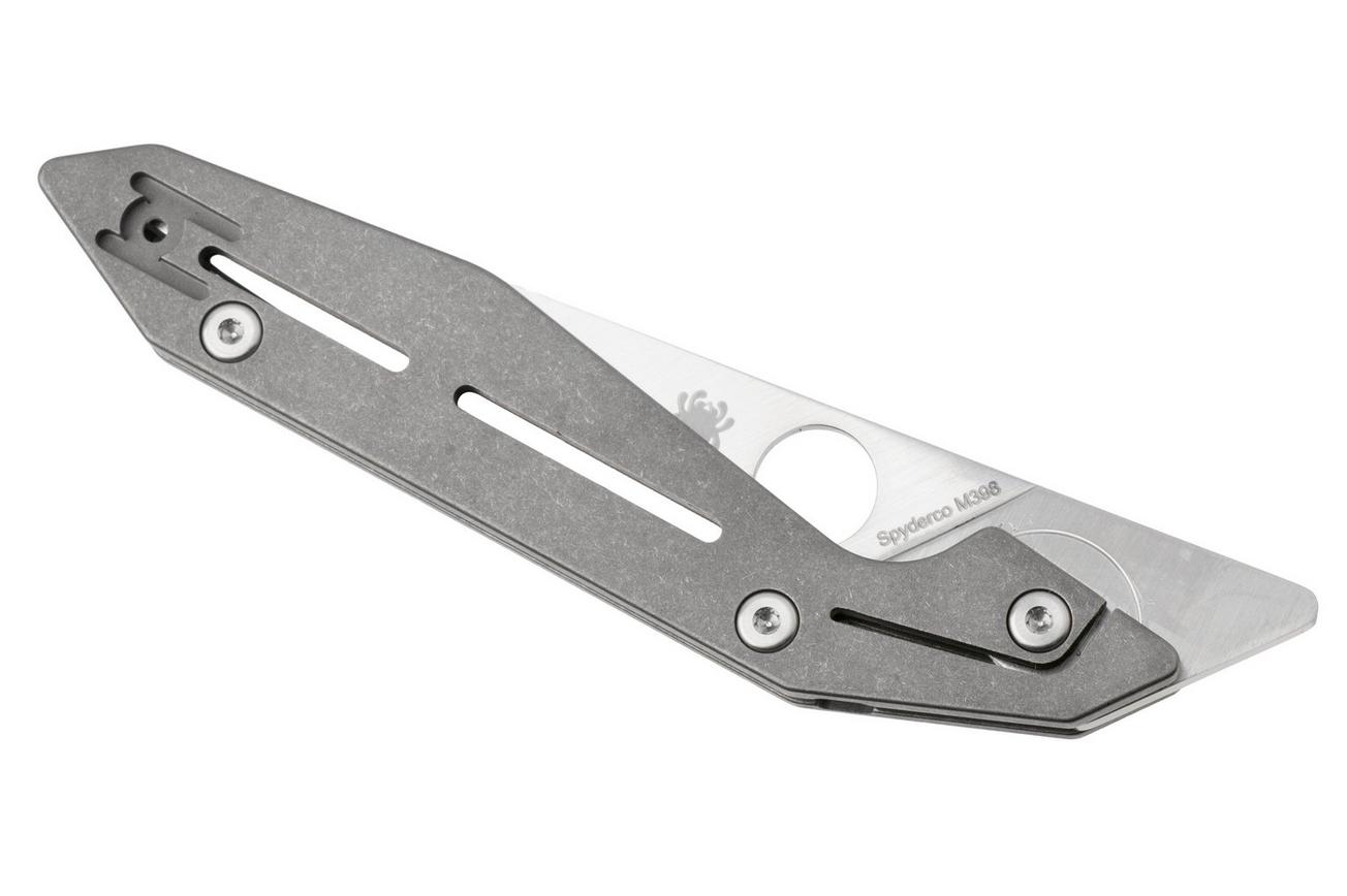Spyderco NAND C270TIP Böhler M398, Titanium, slipjoint zakmes, Paul Alexander design